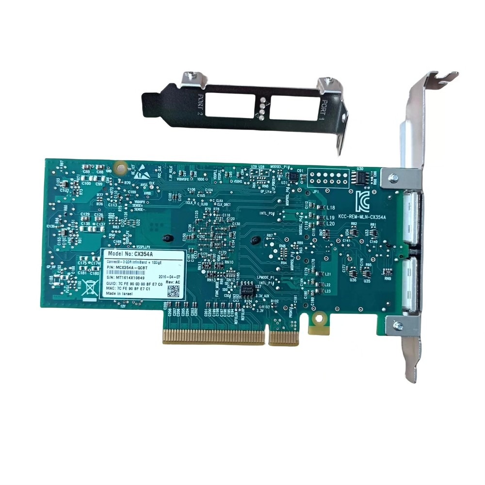 Mellanox MCX354A-QCBT 10Gb SFP – обзор и цена 10Gb Sfp+ Pcie Network Card Dual Port