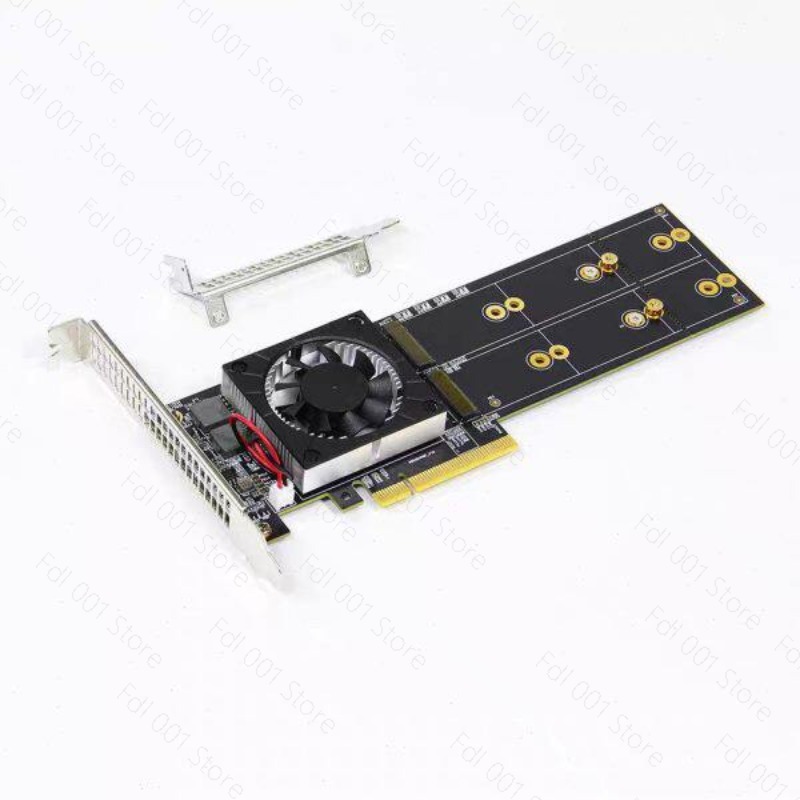 Адаптер-карта расширения NO NE – обзор и цена Quad M.2 Nvme Pcie Bifurcation Card
