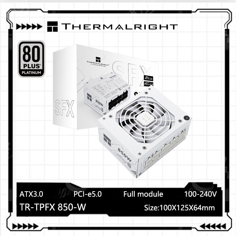 Thermalright TR-TPFX850 белый  – обзор и цена Sfx Power Supply 850W Gold