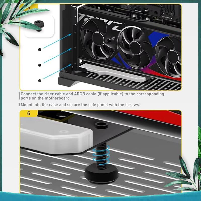 (НОВИНКА) Вертикальный монтажн – обзор и цена Pcie 4.0 X16 Riser Cable 90 Degree
